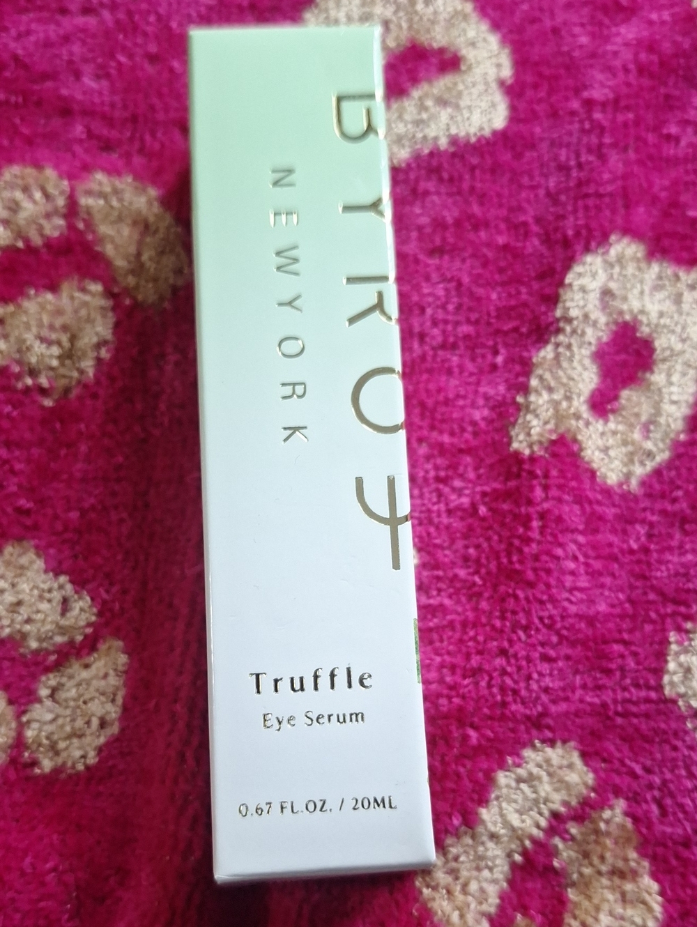 BYROE Truffle Eye Serum - White & Gold Packaging